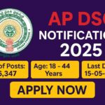 AP DSC Notification 2025