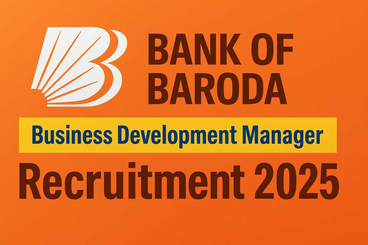 BOBCAPS Business Development Manager Recruitment 2025