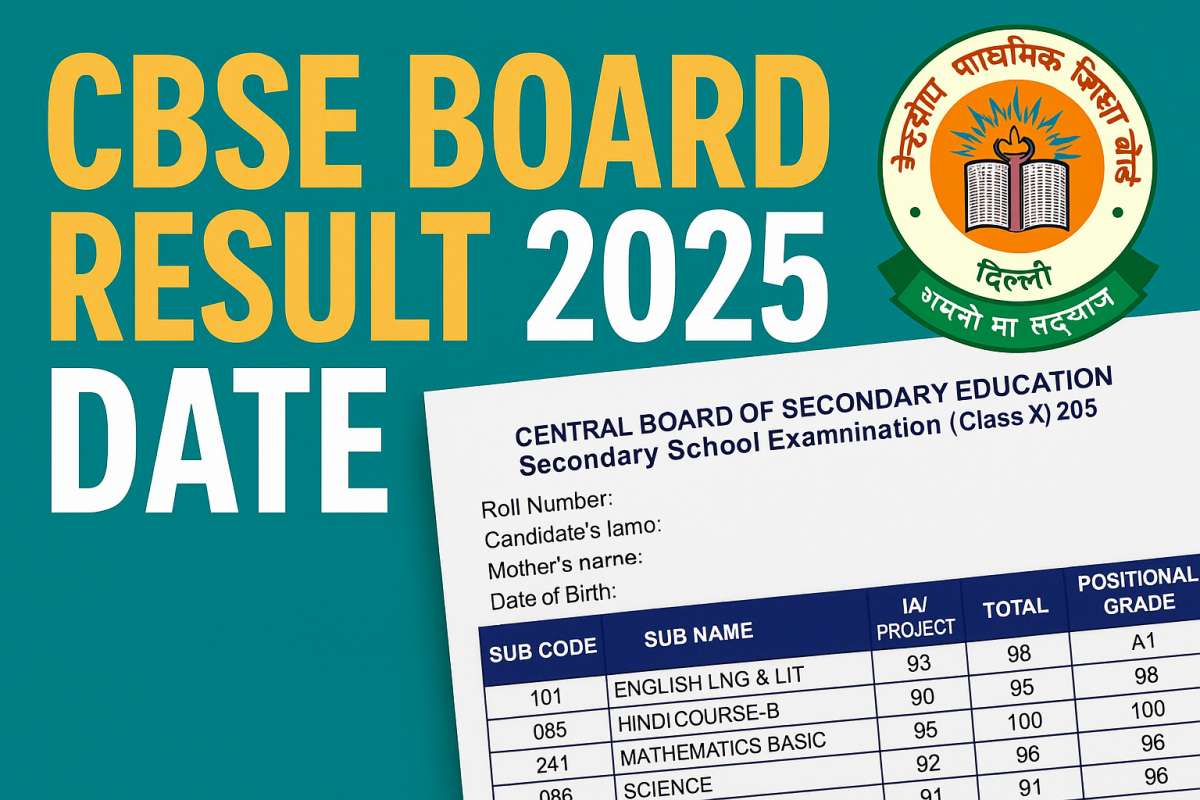 CBSE Board Result 2025 Date