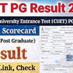 NTA CUET PG Result 2025