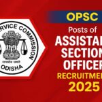 OPSC ASO Recruitment 2025
