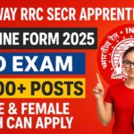 Railway RRC SECR Apprentices Online Form 2025